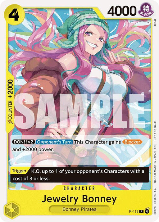 Jewelry Bonney (Heroines Battle Pack) [One Piece Promotion Cards] - for just $1.55! 