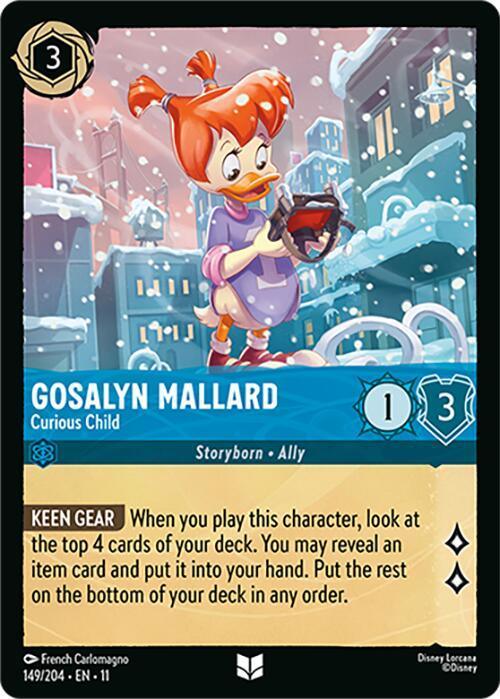 Gosalyn Mallard - Curious Child (149/204) [Winterspell] - for just $0.10! 