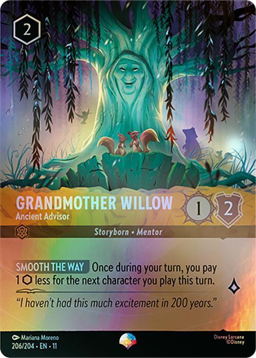 Grandmother Willow - Ancient Advisor (Epic) (206/204) [Winterspell] - for just $6.55! 
