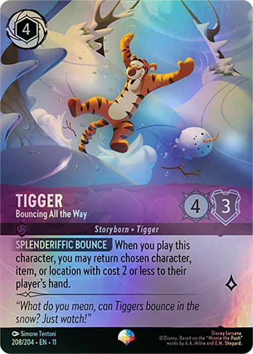 Tigger - Bouncing All the Way (Epic) (208/204) [Winterspell] - for just $4.75! 
