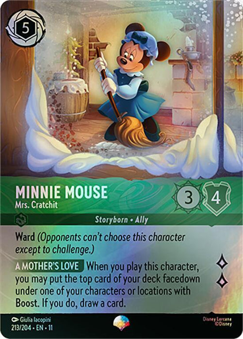 Minnie Mouse - Mrs. Cratchit (Epic) (213/204) [Winterspell] - for just $1.75! 