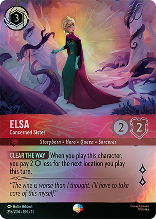 Elsa - Concerned Sister (Epic) (215/204) [Winterspell] - for just $4.45! 