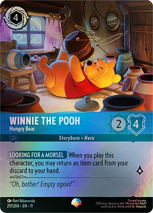 Winnie the Pooh - Hungry Bear (Epic) (217/204) [Winterspell] - for just $5.50! 