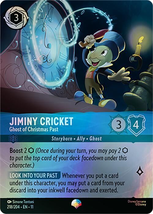 Jiminy Cricket - Ghost of Christmas Past (Epic) (218/204) [Winterspell] - for just $1.55! 