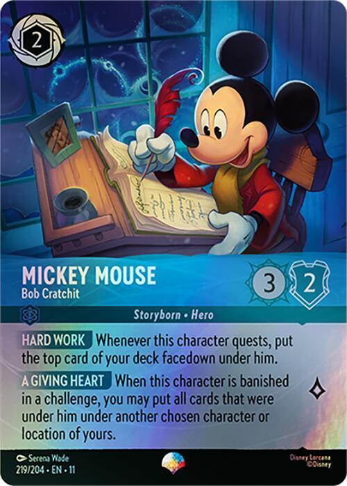Mickey Mouse - Bob Cratchit (Epic) (219/204) [Winterspell] - for just $3.10! 