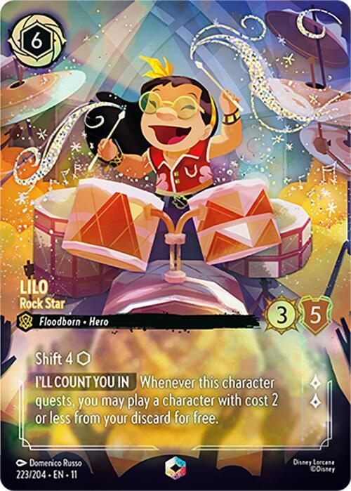 Lilo - Rock Star (Enchanted) (223/204) [Winterspell] - for just $43.65! 