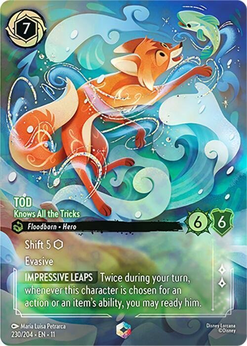 Tod - Knows All the Tricks (Enchanted) (230/204) [Winterspell] - for just $40.65! 