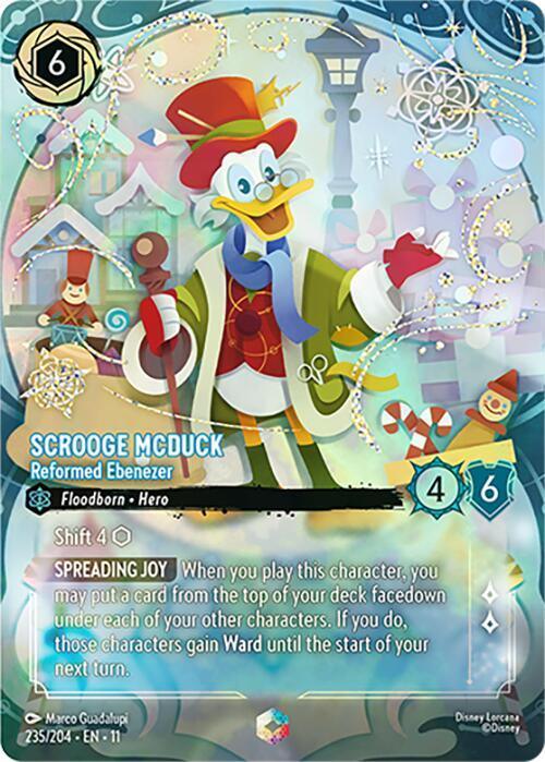 Scrooge McDuck - Reformed Ebenezer (Enchanted) (235/204) [Winterspell] - for just $49.50! 