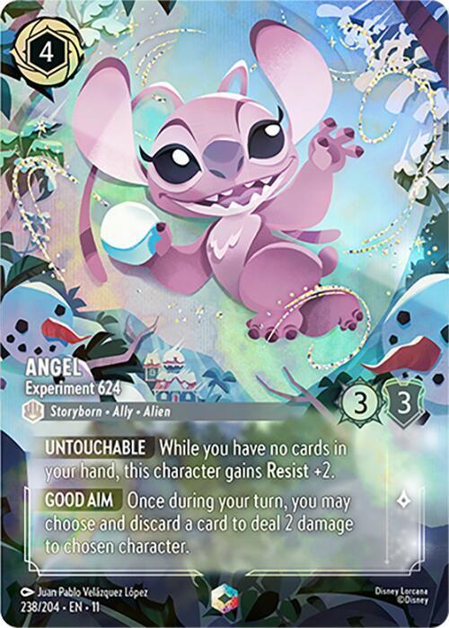 Angel - Experiment 624 (Enchanted) (238/204) [Winterspell] - for just $90.60! 