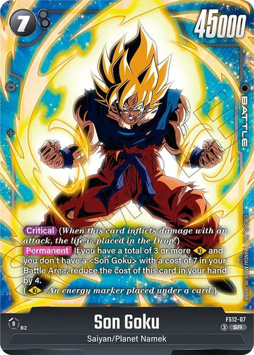 Son Goku (FS12-07) [Starter Deck EX: The Beat of Ki] - for just $0.50! 