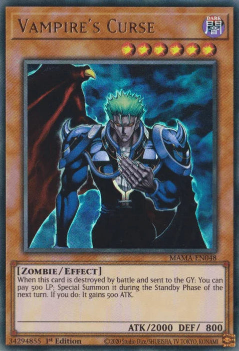 Vampire's Curse [MAMA-EN048] Ultra Rare - for just $0.15! 