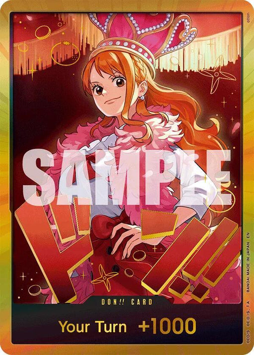 DON!! Card (Nami) (Gold) [Extra Booster: One Piece Heroines Edition] - for just $33.40! 