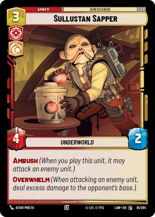 Sullustan Sapper (81/264) (81/264) [A Lawless Time] - for just $0.10! 