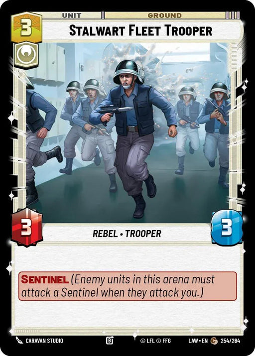 Stalwart Fleet Trooper (254/264) (254/264) [A Lawless Time] - for just $0.10! 