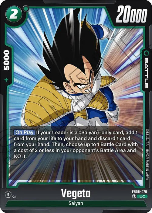 Vegeta (FB09-070) [Dual Evolution] - for just $0.10! 