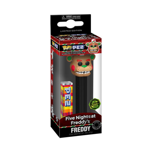 POP! PEZ: FNAF - Freddy (Holiday) - Premium Sweets & Treats - Just $7.99! Shop now at Retro Gaming of Denver