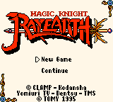Magic Knight Reyearth English Gameboy Reproduction Cart - for just $24.99! 