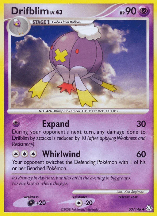 Drifblim (53/146) [Diamond & Pearl: Legends Awakened] - for just $0.20! 