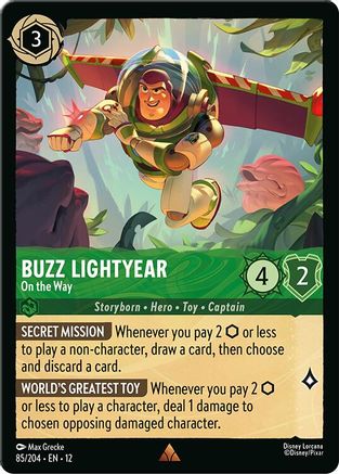 Buzz Lightyear - On the Way (85/204) - Wilds Unknown - for just $0.11! 
