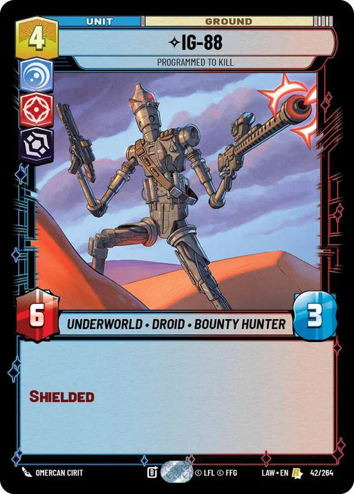 IG-88 -Programmed to Kill (42/264) (42/264) [A Lawless Time] - for just $0.20! 