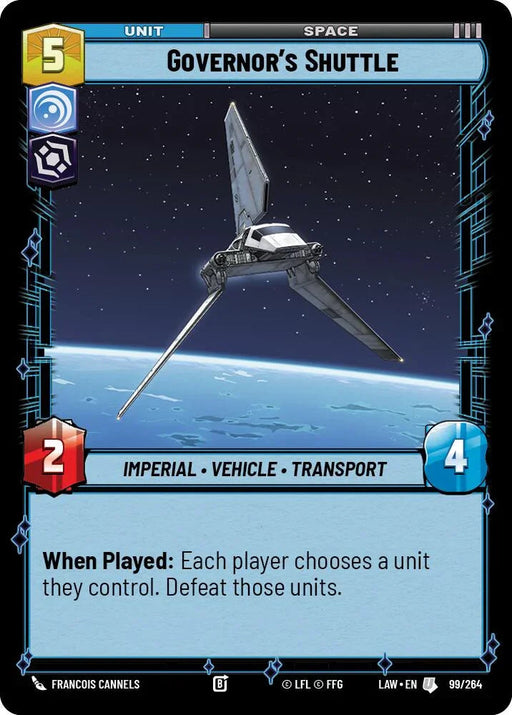 Governor's Shuttle (99/264) (99/264) [A Lawless Time] - for just $0.10! 