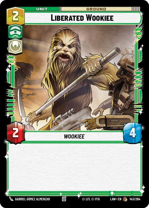 Liberated Wookie (143/264) (143/264) [A Lawless Time] - for just $0.10! 