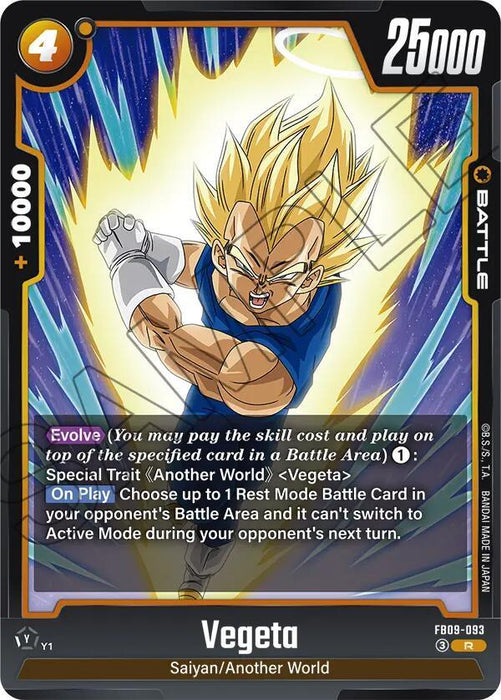 Vegeta (FB09-093) [Dual Evolution] - for just $0.10! 