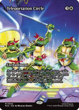 Teleportation Circle (Borderless) (PZA-002) - Teenage Mutant Ninja Turtles Eternal-Legal - for just $1.14! 