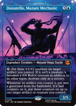 Donatello, Mutant Mechanic (Borderless) (TMT-216) - Teenage Mutant Ninja Turtles Foil - for just $2.65! 