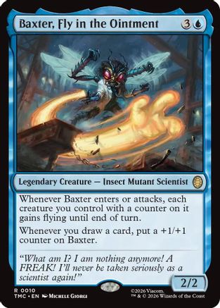 Baxter, Fly in the Ointment (TMC-010) - Commander: Teenage Mutant Ninja Turtles Foil - for just $0.09! 