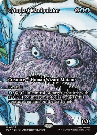 Cytoplast Manipulator (Borderless) (PZA-005) - Teenage Mutant Ninja Turtles Eternal-Legal Foil - for just $0.43! 