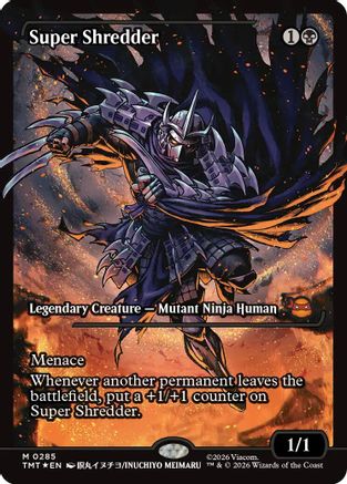 Super Shredder (Showcase) (TMT-285) - Teenage Mutant Ninja Turtles Foil - for just $22.10! 