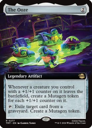 The Ooze (Extended Art) (TMT-277) - Teenage Mutant Ninja Turtles Foil - for just $2.85! 