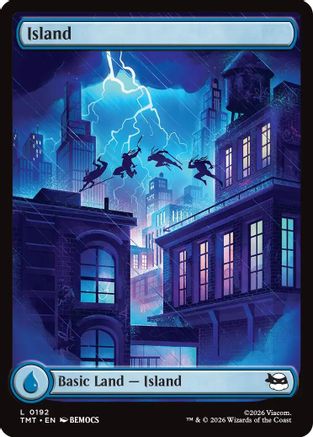 Island (0192) (TMT-192) - Teenage Mutant Ninja Turtles Foil - for just $0.12! 