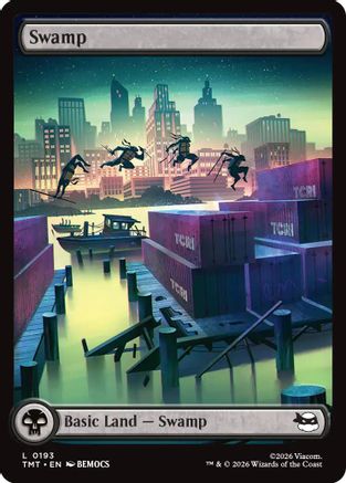 Swamp (0193) (TMT-193) - Teenage Mutant Ninja Turtles Foil - for just $0.09! 