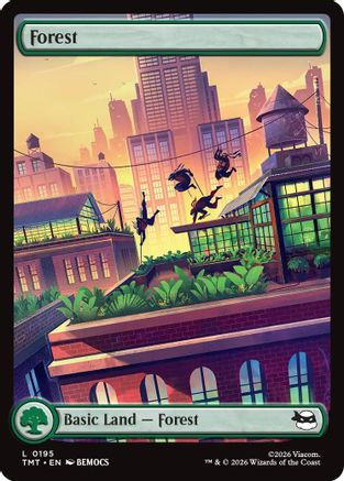 Forest (0195) (TMT-195) - Teenage Mutant Ninja Turtles Foil - for just $0.11! 
