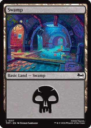 Swamp (0317) (TMT-317) - Teenage Mutant Ninja Turtles - for just $0.07! 