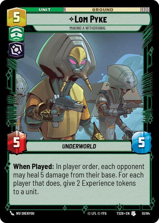 Lom Pyke - Making a Withdrawal (51/84) (51/84) [Twin Suns] - for just $0.10! 