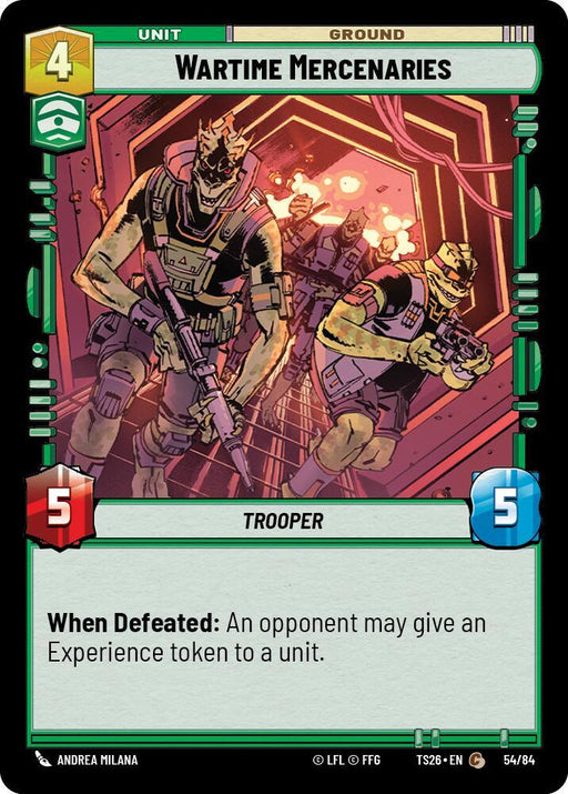 Wartime Mercenaries (54/84) (54/84) [Twin Suns] - for just $0.10! 