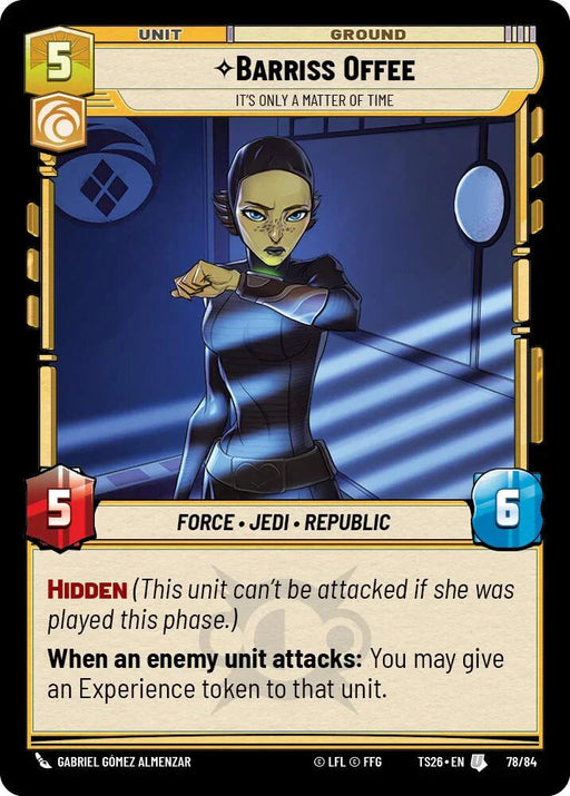 Barriss Offee - It's Only a Matter of Time (78/64) (78/64) [Twin Suns] - for just $0.15! 