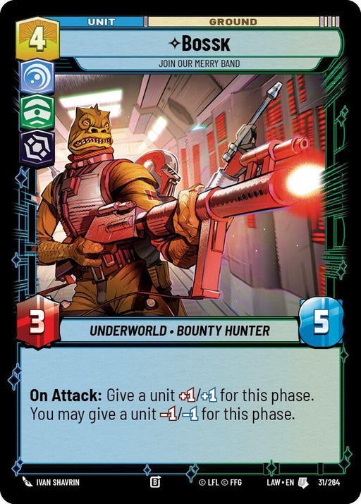 Bossk - Join Our Merry Band (31/264) (31/264) [A Lawless Time] - for just $0.10! 