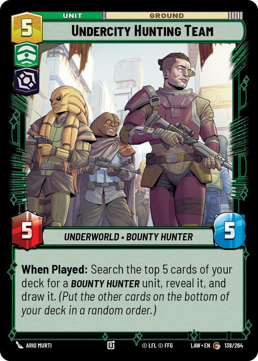 Undercity Hunting Team (138/264) (138/264) [A Lawless Time] - for just $0.10! 
