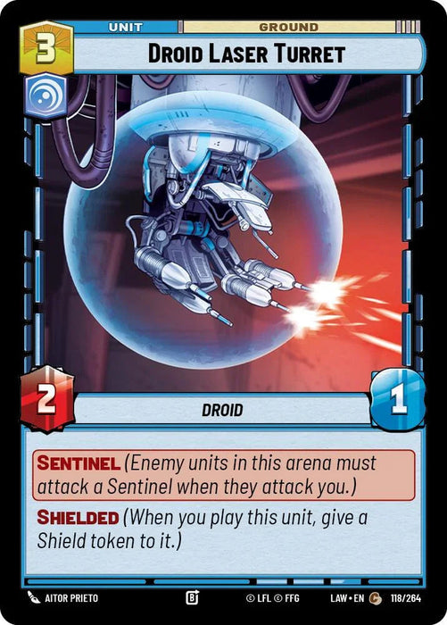 Droid Laser Turret (118/264) (118/264) [A Lawless Time] - for just $0.10! 