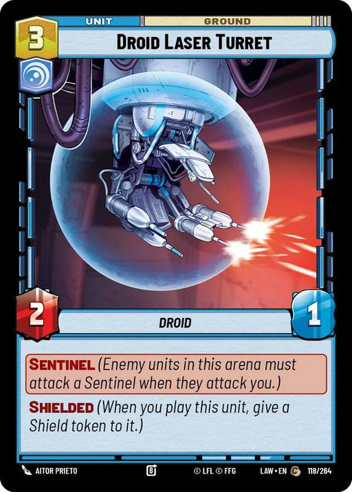 Droid Laser Turret (118/264) (118/264) [A Lawless Time] - for just $0.10! 