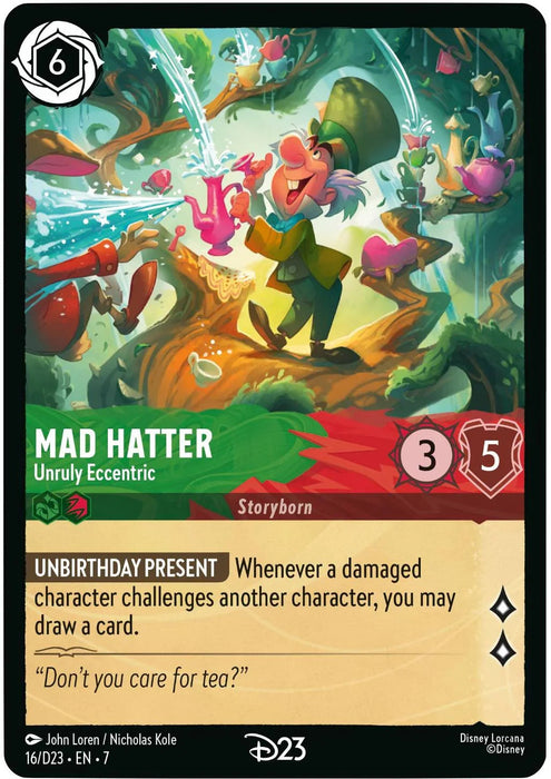 Mad Hatter - Unruly Eccentric (16) [D23 Promos] - for just $21.20! 