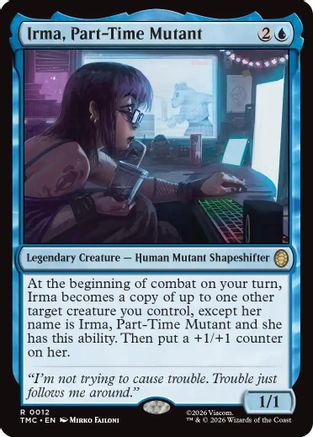 Irma, Part-Time Mutant (TMC-012) - Commander: Teenage Mutant Ninja Turtles - for just $1.48! 