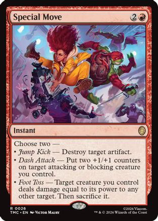 Special Move (TMC-026) - Commander: Teenage Mutant Ninja Turtles - for just $0.09! 