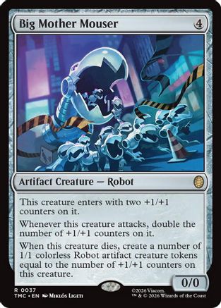 Big Mother Mouser (TMC-037) - Commander: Teenage Mutant Ninja Turtles Foil - for just $0.30! 