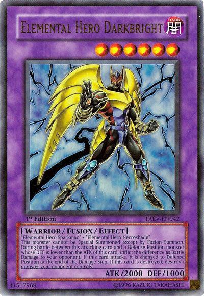 Elemental Hero Darkbright [TAEV-EN042] Ultra Rare - for just $1.75! 