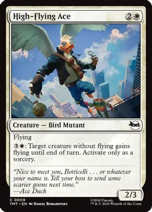 High-Flying Ace (TMT-009) - Teenage Mutant Ninja Turtles Foil - for just $0.05! 